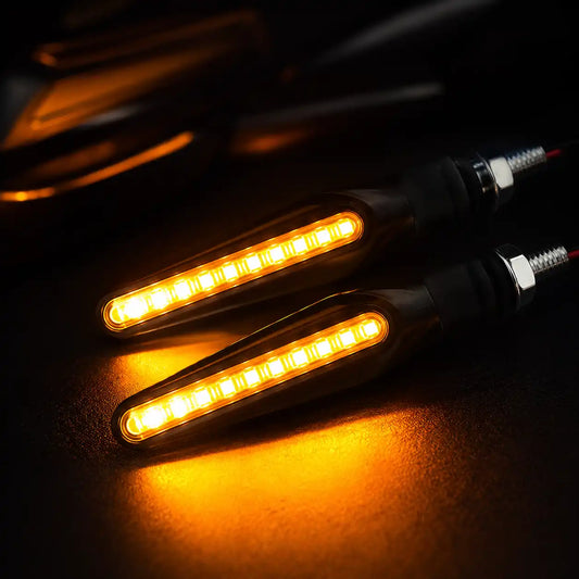 Direccionales LED para Moto Secuenciales y Fijas
