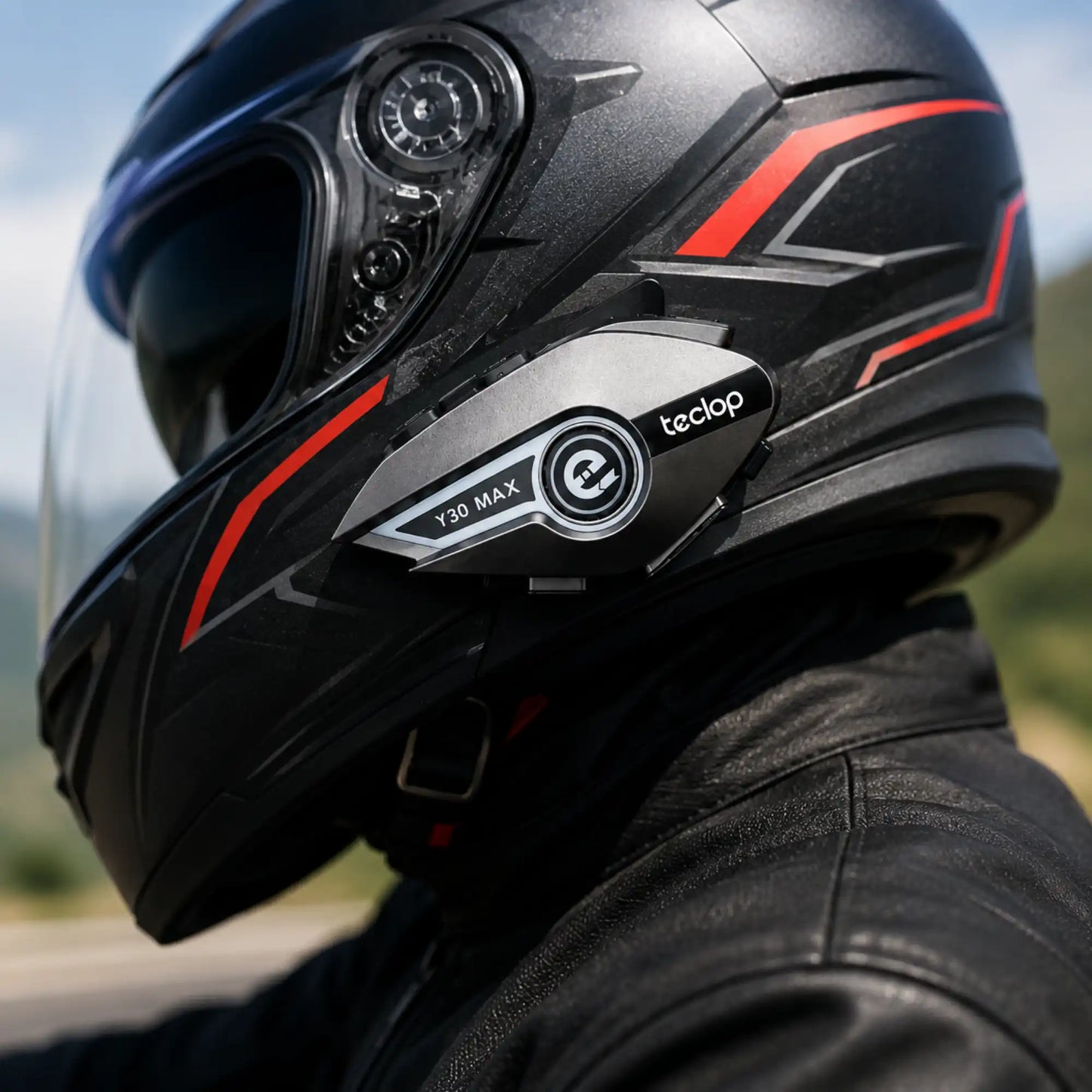 Intercomunicador Bluetooth para Moto Teclop Y30 Max